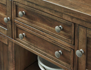 Moriville - Dining Room Server - Grayish Brown - R&R Furniture Gallery (Fountain Valley, CA)
