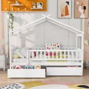 House Bed With 2 Drawers - R&R Furniture Gallery (Fountain Valley, CA)