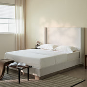 Hosford - Minimalist Upholstered Wingback Bed - R&R Furniture Gallery (Fountain Valley, CA)