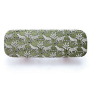 Upholstered Ollie bench by TOV Furniture featuring a sleek design and soft fabric upholstery, ideal for living room or entryway seating.