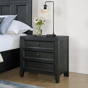 3 Drawer Nightstand With USB Charging Port - R&R Furniture Gallery (Fountain Valley, CA)