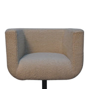 Swivel Chair - Cream - R&R Furniture Gallery (Fountain Valley, CA)