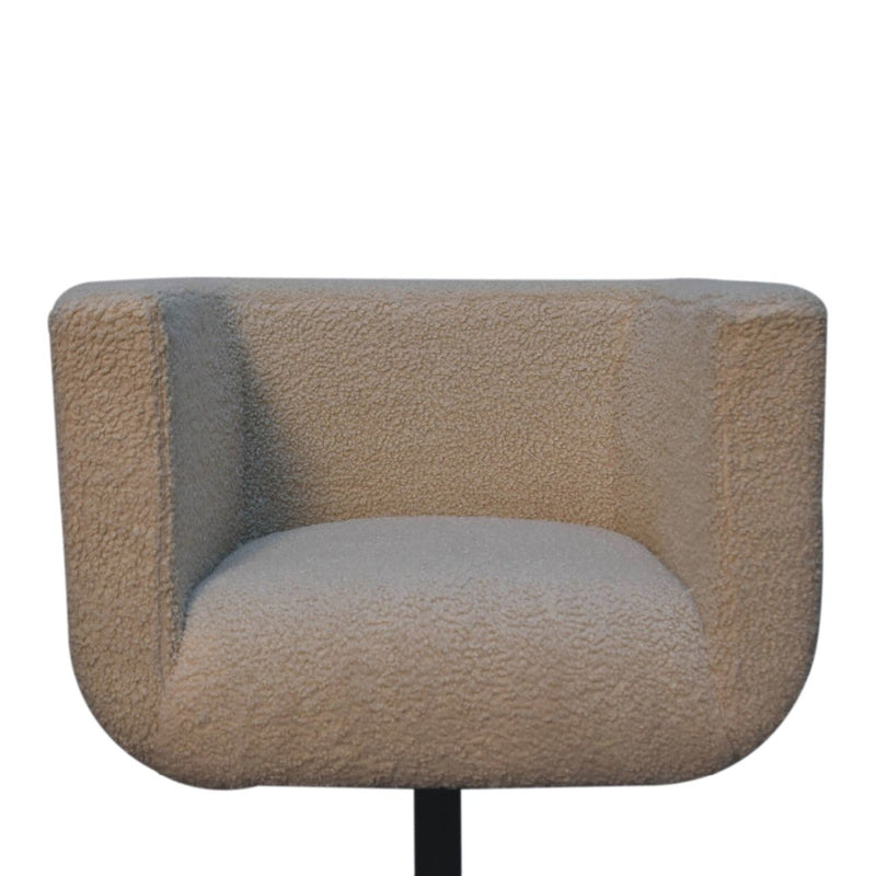 Swivel Chair - Cream - R&R Furniture Gallery (Fountain Valley, CA)