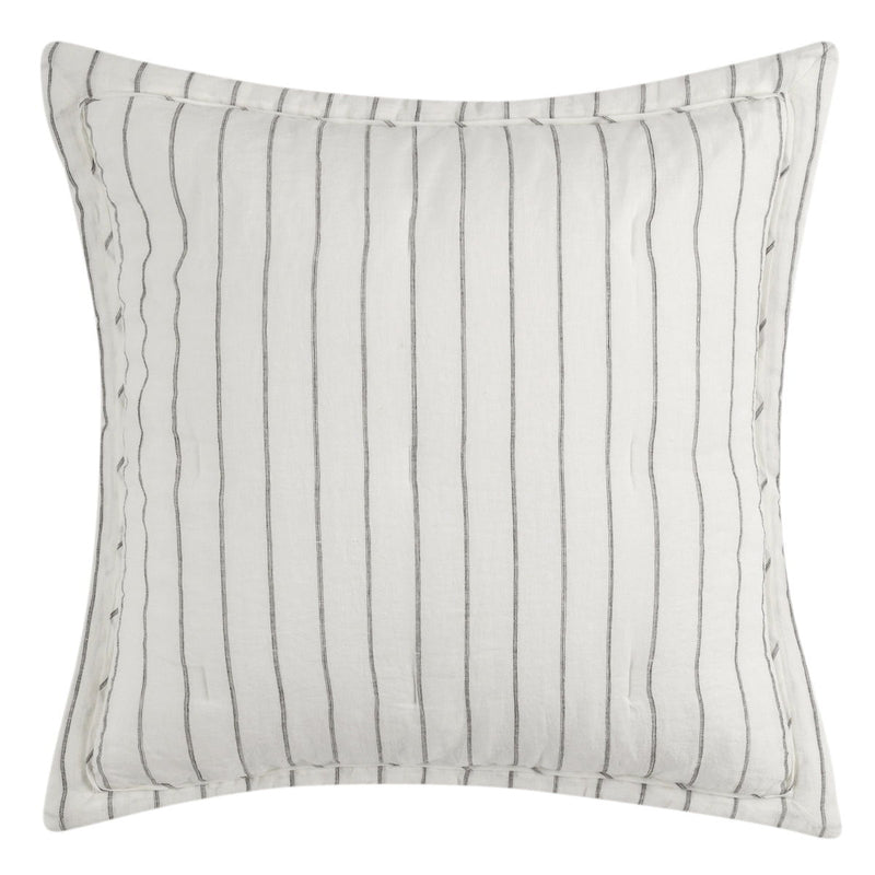Monaco - Comforter Euro Sham - Ivory - R&R Furniture Gallery (Fountain Valley, CA)