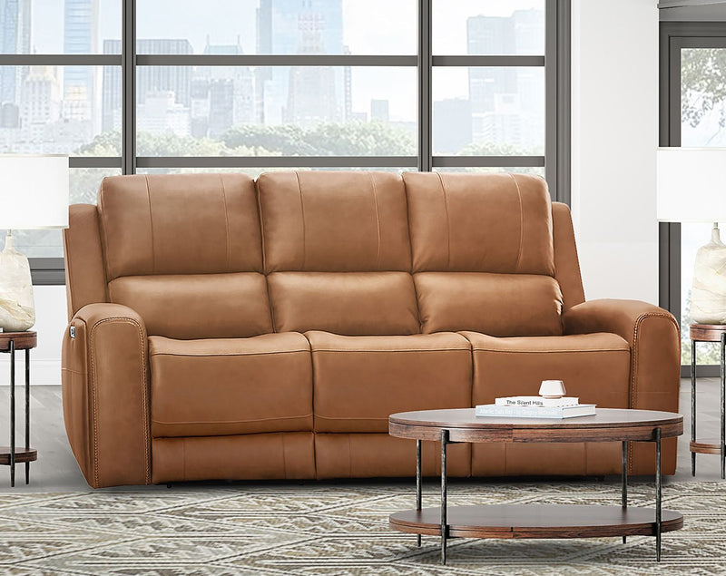 Parker Living Belmont zero gravity power recliner 3-piece living room set with plush cushions and modern design.