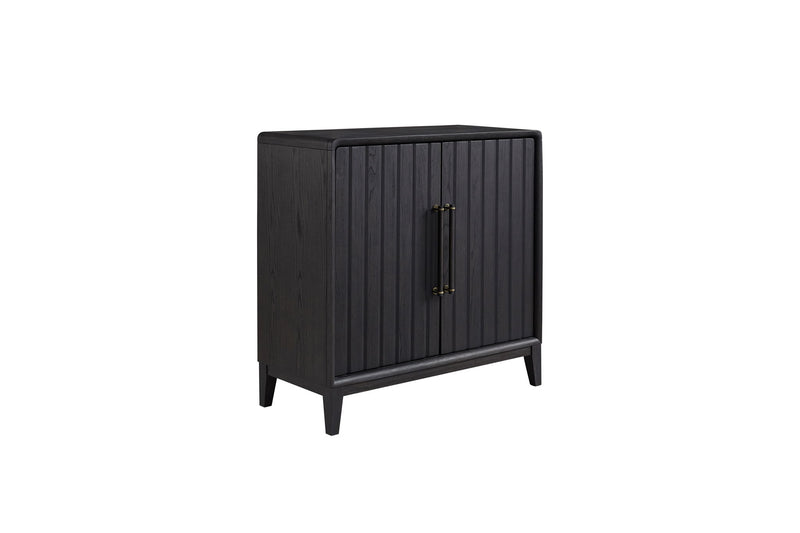 Ample Storage Bar Cabinet - Peppercorn - R&R Furniture Gallery (Fountain Valley, CA)