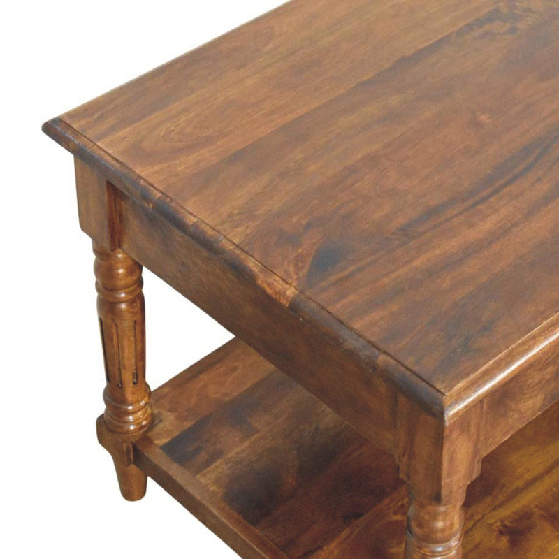 Turned Legs Drawer Table - R&R Furniture Gallery (Fountain Valley, CA)