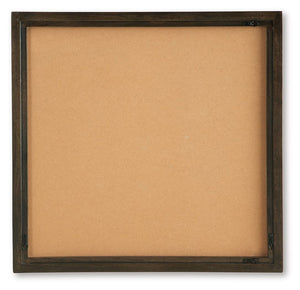 Bachard - Wall Decor - Tan / White - R&R Furniture Gallery (Fountain Valley, CA)