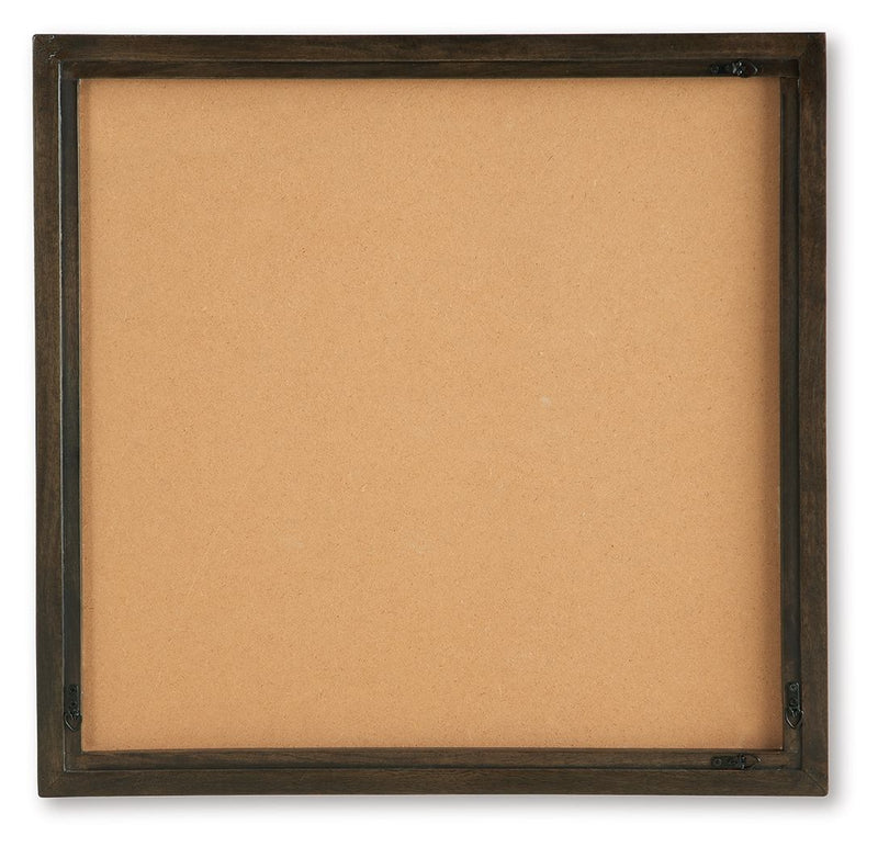 Bachard - Wall Decor - Tan / White - R&R Furniture Gallery (Fountain Valley, CA)