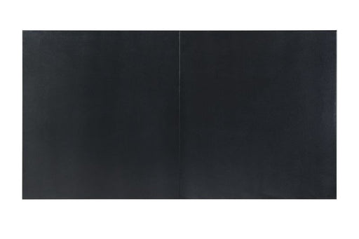 Varian II - Dining Table - Mirrored & Black - R&R Furniture Gallery (Fountain Valley, CA)