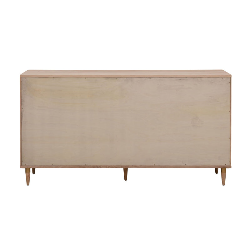 Carmen - 6 Drawer Dresser - Cane - R&R Furniture Gallery (Fountain Valley, CA)