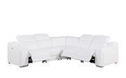 1116 - Power Reclining Italian Leather Sectional - R&R Furniture Gallery (Fountain Valley, CA)