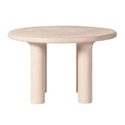 Barbara - 47" Indoor / Outdoor Round Dining Table - Cream - R&R Furniture Gallery (Fountain Valley, CA)