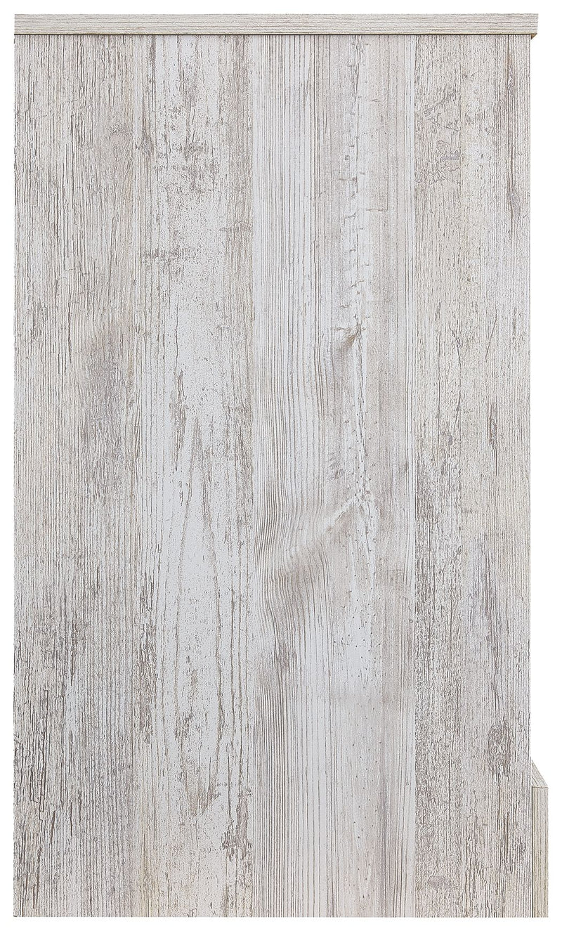 Paxberry - Six Drawer Dresser - Vinyl-Wrapped - Whitewash - R&R Furniture Gallery (Fountain Valley, CA)
