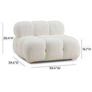 Calliope - Modular Armless Chair - R&R Furniture Gallery (Fountain Valley, CA)