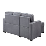 Territory - Pull Out Sofa Bed With Design - Dark Gray - R&R Furniture Gallery (Fountain Valley, CA)