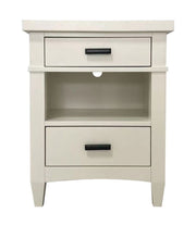 Americana Modern Bedroom - 2 Drawer Nightstand - R&R Furniture Gallery (Fountain Valley, CA)