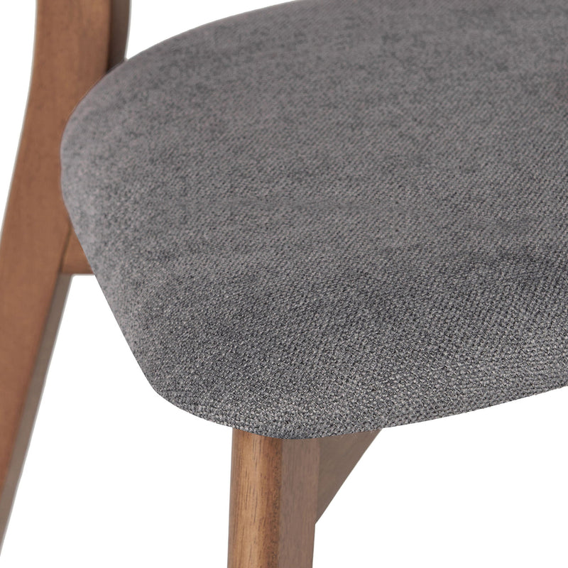 Mid Century Upholstered Dining Chairs (Set of 2) - R&R Furniture Gallery (Fountain Valley, CA)