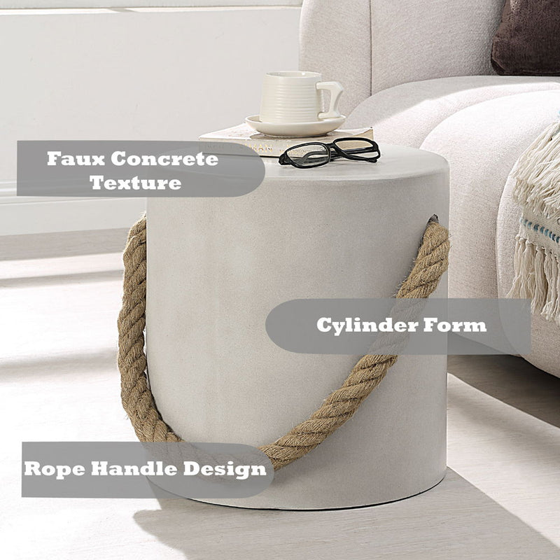 Gene - Accent Table - Natural Gray - R&R Furniture Gallery (Fountain Valley, CA)
