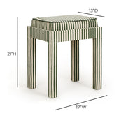 Kora - Cotton Jute Stool - R&R Furniture Gallery (Fountain Valley, CA)