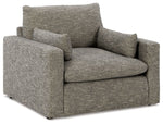 Dramatic - Chair and a Half - Granite - R&R Furniture Gallery (Fountain Valley, CA)