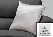 Pillows, Square, Insert Included, Decorative Throw, Hypoallergenic, Modern - R&R Furniture Gallery (Fountain Valley, CA)