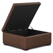 Gabbie - Coffee Table Upholstered Storage Ottoman - R&R Furniture Gallery (Fountain Valley, CA)