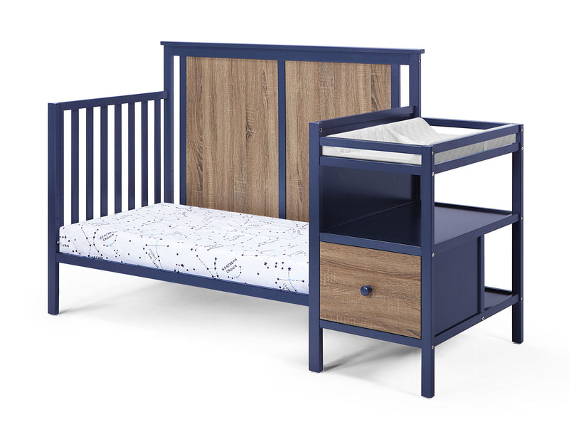 Connelly - 4-in-1 Crib and Changer Combo - R&R Furniture Gallery (Fountain Valley, CA)