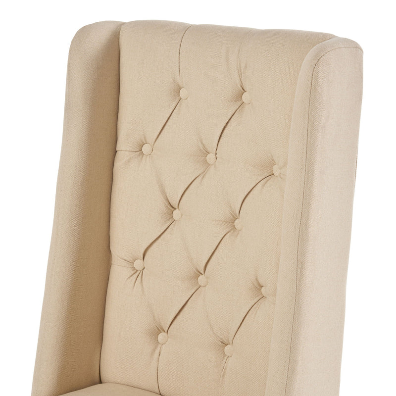 Sophisticated Tufted Dining Chair With High Back Design - R&R Furniture Gallery (Fountain Valley, CA)