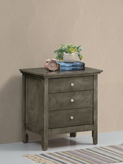 3 Drawer Nightstand & Dove Tailed Drawers - R&R Furniture Gallery (Fountain Valley, CA)
