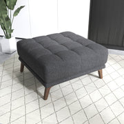 Addison - Square Upholstered Ottoman - R&R Furniture Gallery (Fountain Valley, CA)