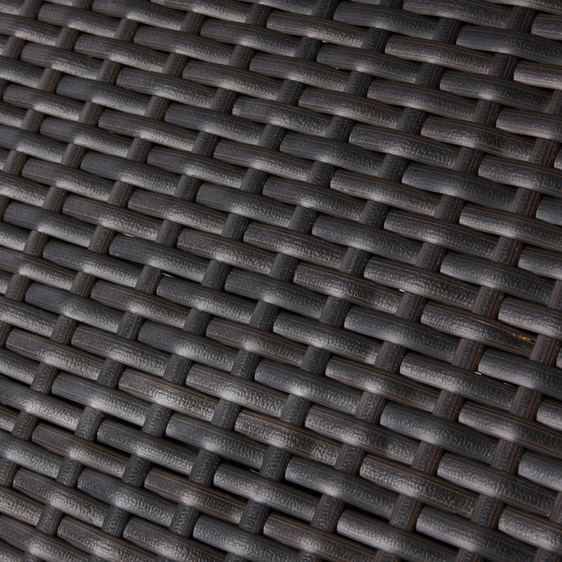 Kauai - Modern Style Pe Wicker Chaise Lounge - Brown Multi - R&R Furniture Gallery (Fountain Valley, CA)