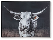 Harlandale - Wall Art - Black / White / Brown - R&R Furniture Gallery (Fountain Valley, CA)