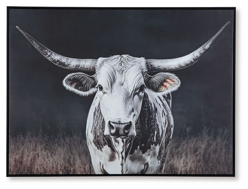 Harlandale - Wall Art - Black / White / Brown - R&R Furniture Gallery (Fountain Valley, CA)