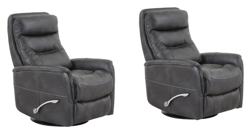 Gemini - 33.5" Swivel Glider Recliner (Set of 2) - R&R Furniture Gallery (Fountain Valley, CA)