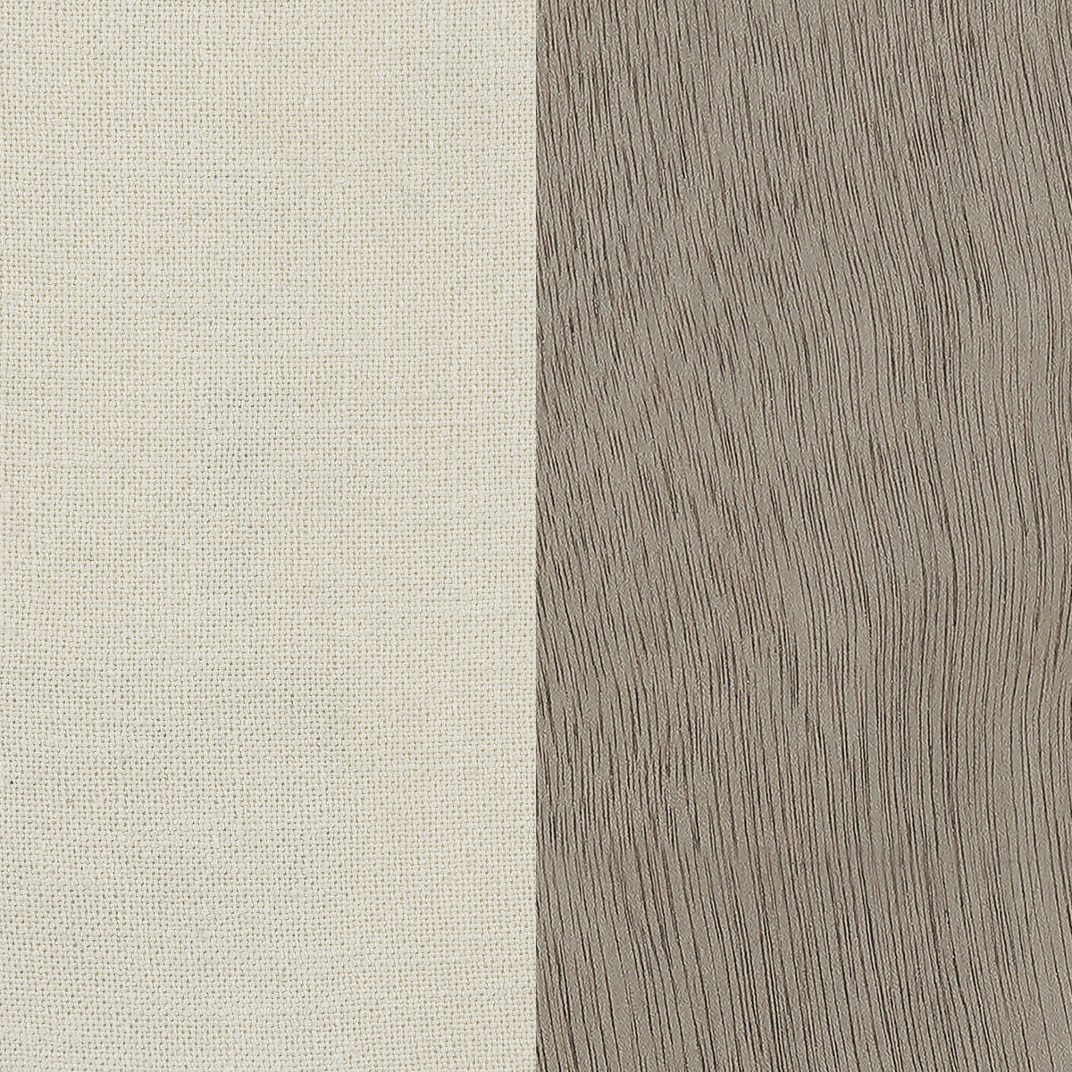 Upholstered Dining Chair With Rolled Edge Seat Back (Set of 2) - Beige