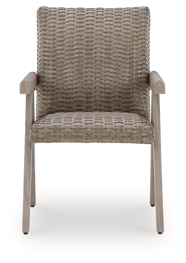 Cliff Trails - Arm Chair (Set of 2) - Beige - R&R Furniture Gallery (Fountain Valley, CA)