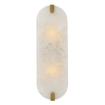 Lustrous - 2 Light Sconce - Brass