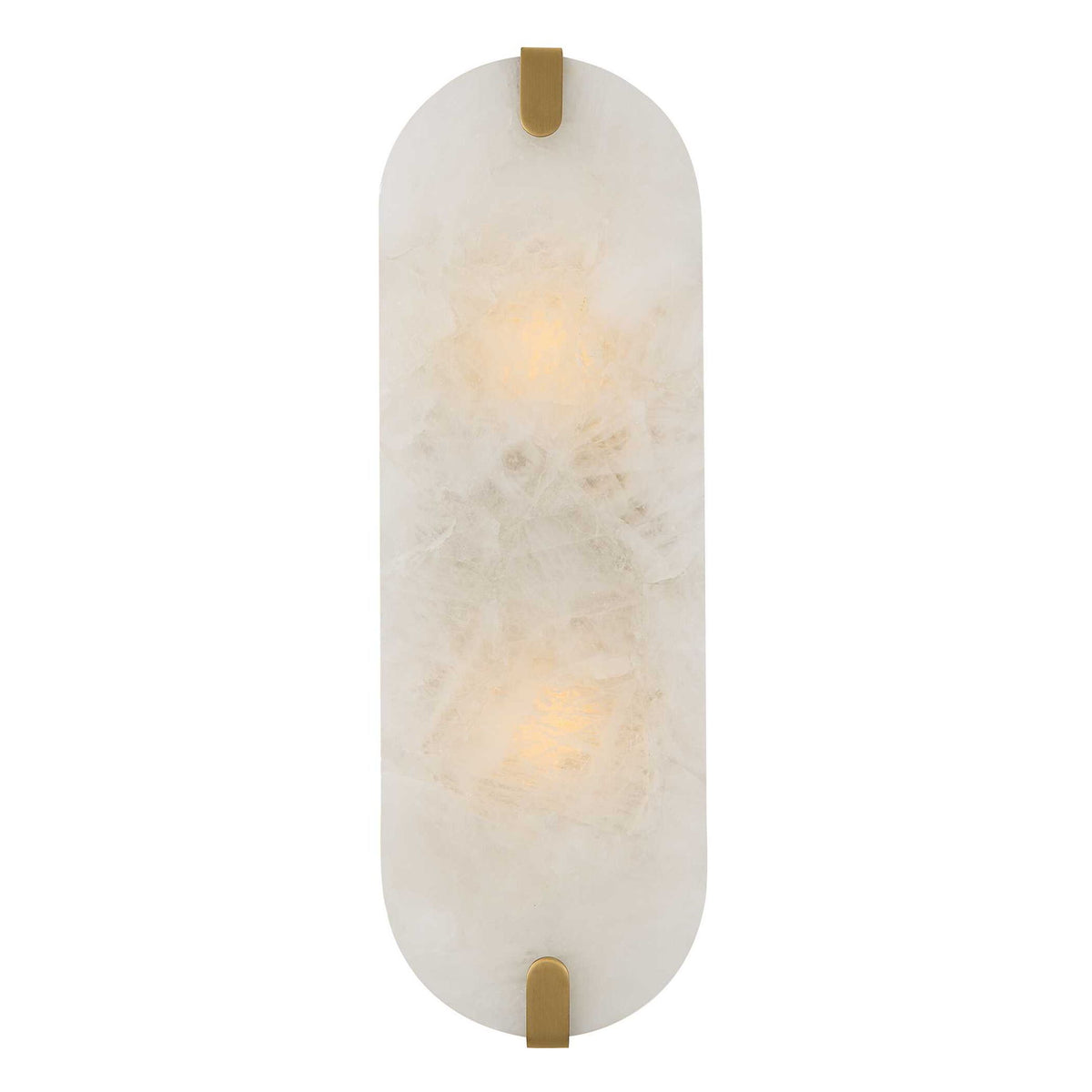 Lustrous - 2 Light Sconce - Brass