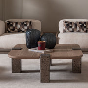 Bristol Point - Tall Cocktail Table - Saddle Brown - R&R Furniture Gallery (Fountain Valley, CA)