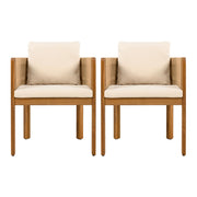 Outdoor Dining Chairs With Rope Handles (Set of 2) - R&R Furniture Gallery (Fountain Valley, CA)