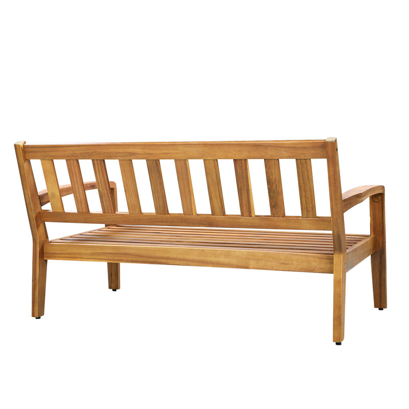 2 Piece Outdoor Conversation Set (Loveseat & Coffee Table With Water-Resistant Cushions) - R&R Furniture Gallery (Fountain Valley, CA)