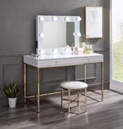 Avery - Accent Mirror - White - R&R Furniture Gallery (Fountain Valley, CA)