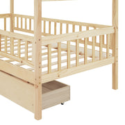 House Bed With 2 Drawers - R&R Furniture Gallery (Fountain Valley, CA)