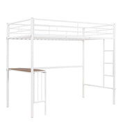 Bunk Bed With Desk, Ladder And Quality Slats For Bedroom - R&R Furniture Gallery (Fountain Valley, CA)