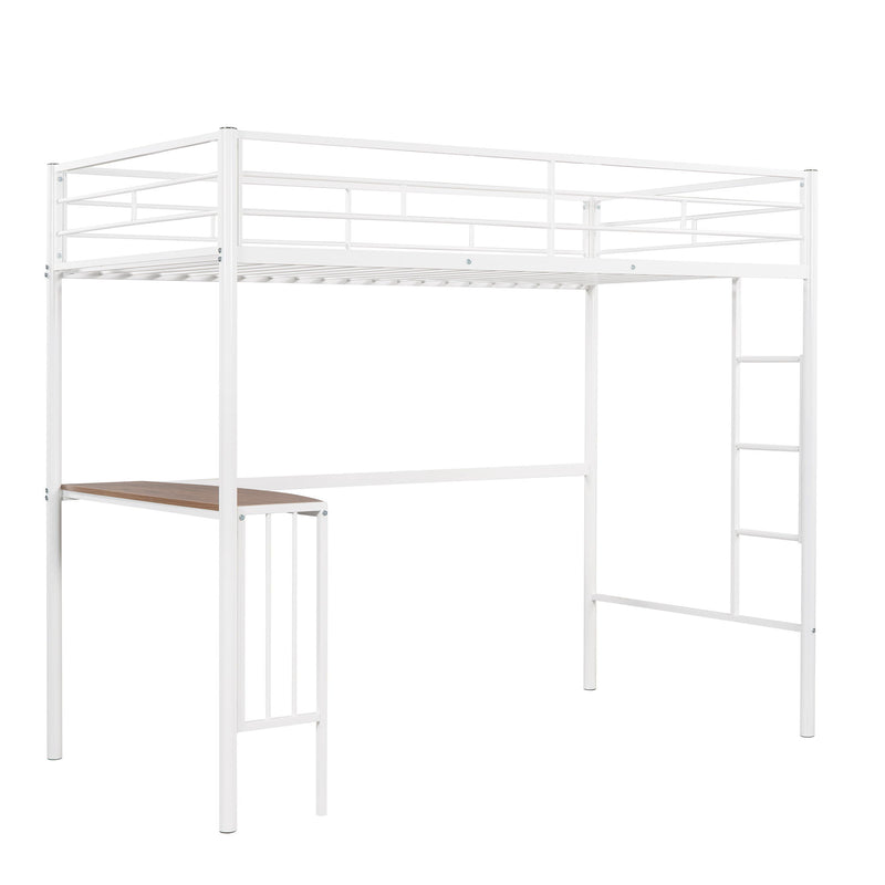 Bunk Bed With Desk, Ladder And Quality Slats For Bedroom - R&R Furniture Gallery (Fountain Valley, CA)
