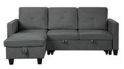 Nova - Reversible Sleeper Sectional Sofa With Storage Chaise - R&R Furniture Gallery (Fountain Valley, CA)
