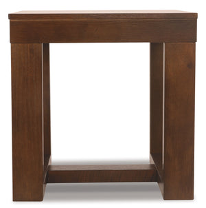 Watson - Square End Table - Dark Brown - R&R Furniture Gallery (Fountain Valley, CA)