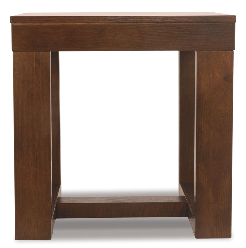 Watson - Square End Table - Dark Brown - R&R Furniture Gallery (Fountain Valley, CA)