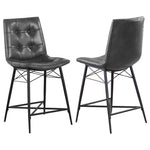 Counter Height Stools & Padded Seat (Set of 2)